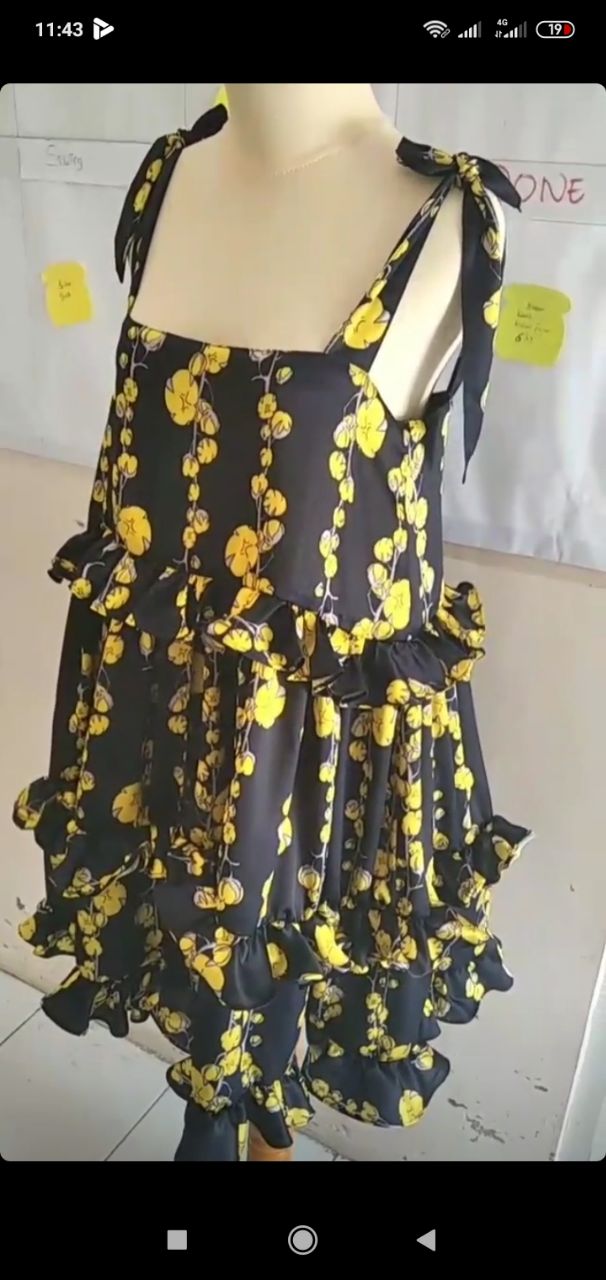 Spiral Shiring Gown
